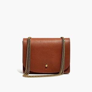 Madewell English toffee chain purse